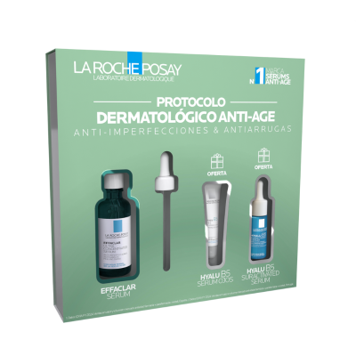 7574905 La Roche-Posay Coffret Natal 2025 Effaclar | Protocolo Anti-imperfeições & Antirrugas