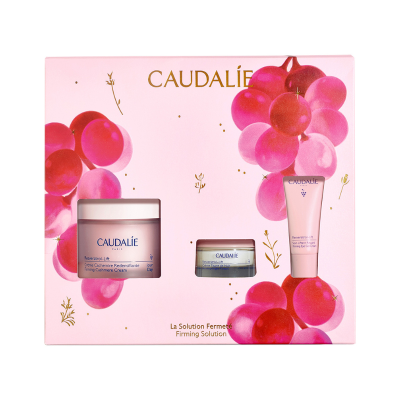 7551366 Caudalie Coffret Natal 2025 Solução e Firmeza | Creme Caxemira + Creme Noite + Creme Olhos