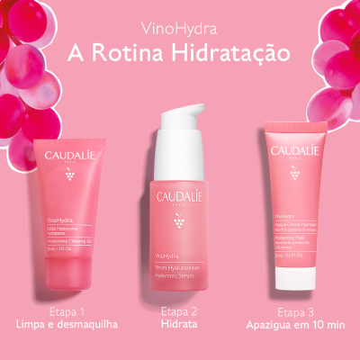 Caudalie Coffret Natal 2025 VinoHydra Rotina Hidratação | Farmácia d'Arrábida