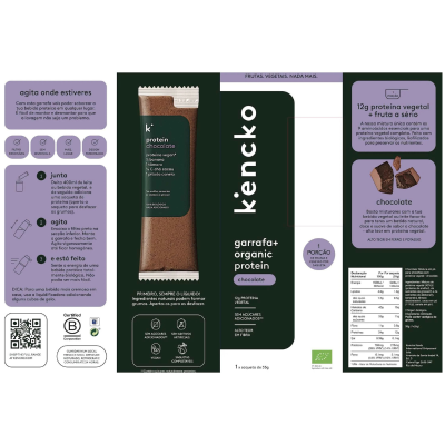 Kencko Pack Garrafa + Smoothie Vegan Chocolate 35g | Farmácia d'Arrábida
