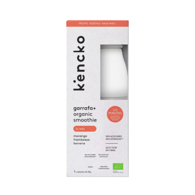 5600872930006 Kencko Pack Garrafa + Smoothie BIO Reds 22g | Vitamina C + Fibra