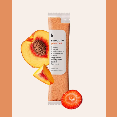 Kencko Smoothie BIO Peaches 2x22g  | Farmácia d'Arrabida