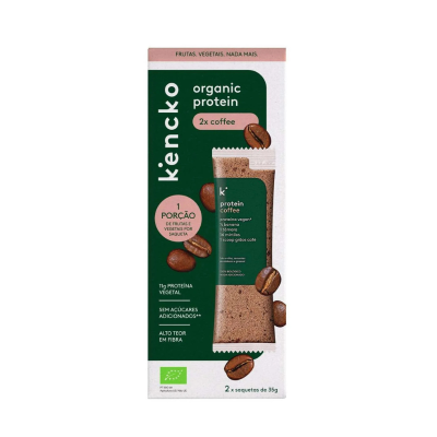 5600872930143 Kencko Smoothie Proteína Vegan Café 2x35g | 11g Proteína + Café