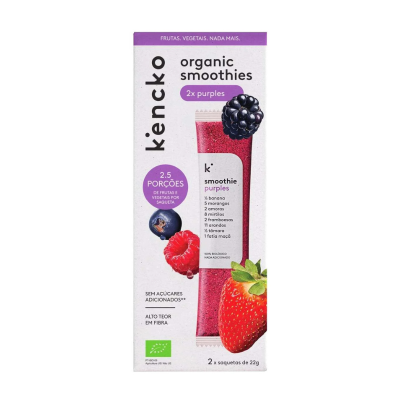 Kencko Smoothie Purples 2x22g | Bagas Antioxidantes - Anti-stress