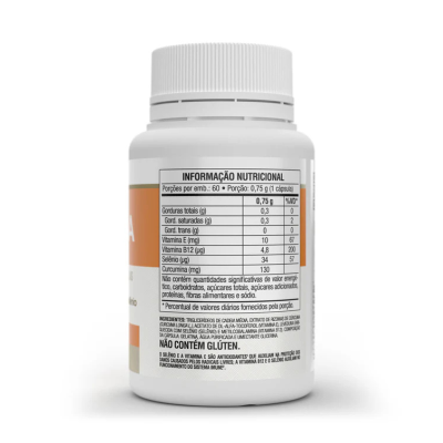 Vitafor Curcuma Plus 60 Cápsulas | Farmácia d'Arrábida