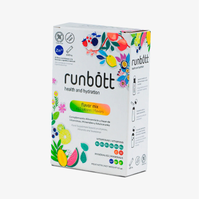 Runbott Health & Hydration Chá e Limão 10 Saquetas | Farmácia d'Arrábida