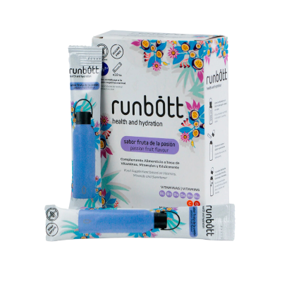 8435291897145 Runbott Health & Hydration Maracujá 10 Saquetas | Multivitamínico