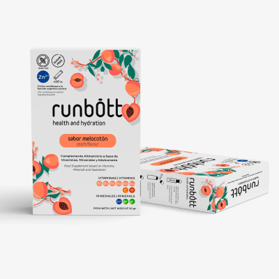 Runbott Health & Hydration Pêssego 10 Saquetas | Farmácia d'Arrábida