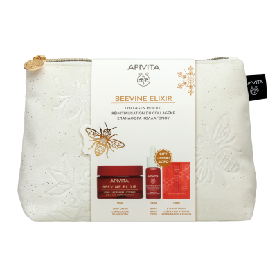 Apivita Coffret Natal Beevine Elixir Creme Ligeiro | Farmácia d'Arrábida