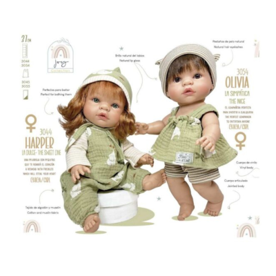 Nines d'Onil Boneca Joy Harper Girl Bag 27cm | Farmácia d'Arrábida