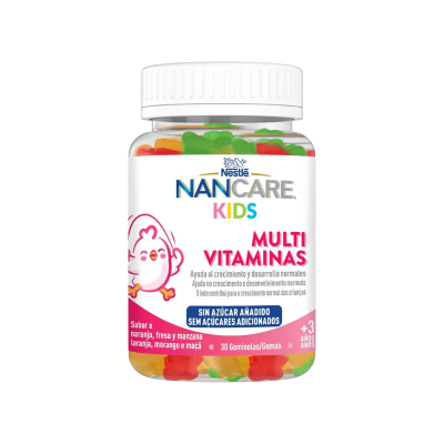 7538546 Nancare KIDS Multivitaminas | Gomas sem Açúcar para Crianças +3 Anos