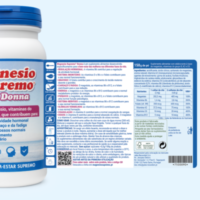 Magnesio Supremo Donna Pó 150g  | Farmácia d'Arrábida