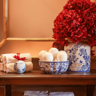 Castelbel Gold Blue Sabonete Bola Natal 110g | Farmácia d'Arrábida