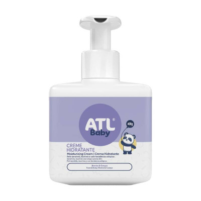 6289462 ATL Baby Creme Hidratante 400g | Hidratação Suave para Pele Atópica Bebé