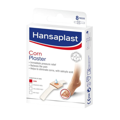 7523035 Hansaplast Pensos para Calos | Alívio Imediato da Dor | 8 Unidades