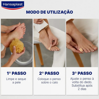Hansaplast Pensos para Calos 8 Unidades | Farmácia d'Arrábida