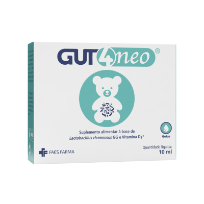 GUT4 Neo Gotas | Probiótico Para Bebés - Cólicas, Diarreia, Infeções e Dermatite