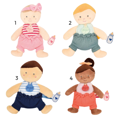 3700335260007 Jolijou Doudou Les Petit Loulous 18cm | Lavável a 30°C