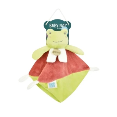 BABY NAT Doudou Sapo Brume | Peluche com QR Code com Histórias