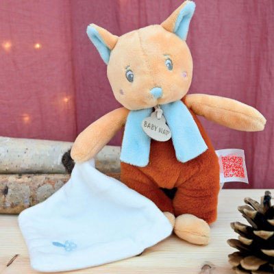 BABY NAT Mon Pantin Noisette Peluche Esquilo | Farmácia d'Arrábida