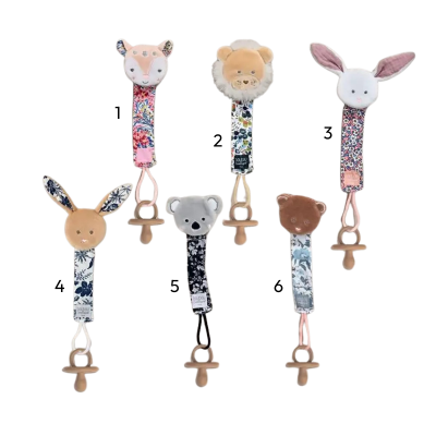 3700335240450 DOUDOU Porta-Chupetas Bohaime 18cm