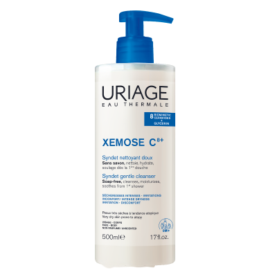 7549683 Uriage Xémose C8+ Syndet Limpeza 500ml | Gel-Creme Pele Seca e Atópica
