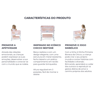 Chicco Next2Me Berço de Brincar +3Anos | Farmácia d'Arrábida