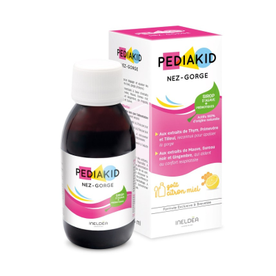 7552372 Pediakid Muquitos Limão/Mel 125ml | Xarope para Vias Respiratórias Crianças