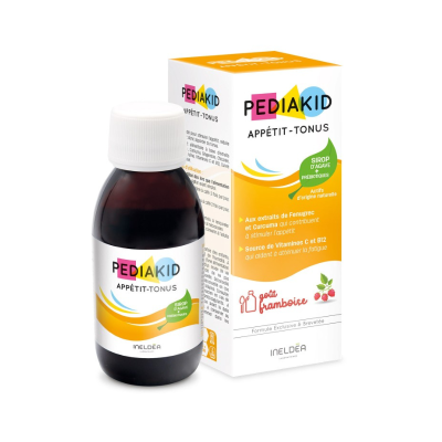 Pediakid A-Petit Framboesa 125ml | Xarope para Apetite e Vitalidade Infantil