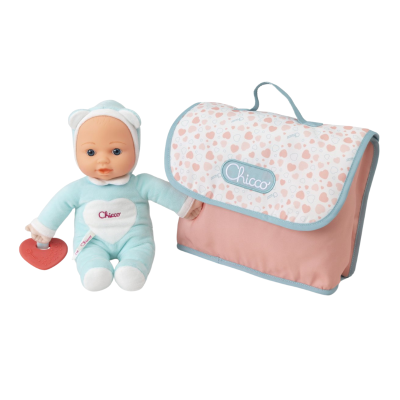 7546507 Chicco Boneca Muda Fraldas | Kit com Boneca + Mala para Crianças +12 Meses