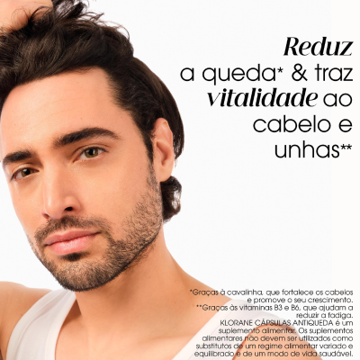 Klorane Capilar Antiqueda Suplemento 90 Cápsulas | Farmácia d'Arrábida