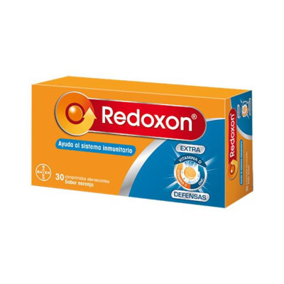 7543124 Redoxon Extra Defesas Comprimidos Efervescentes Laranja | 30 Unidades | Vitamina C