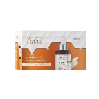 7564633 Avène Coffret Natal Vitamina C | Sérum + Água Micelar + Necessaire