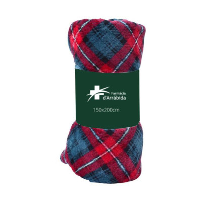 Manta Polar Xadrez 1,5x2m Presente Amigo Secreto | Farmácia d'Arrábida