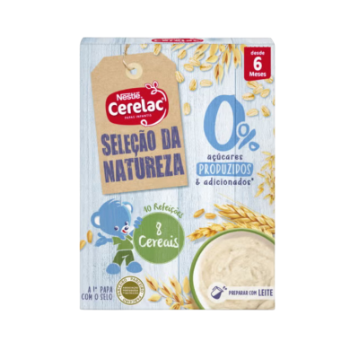 Cerelac Papa Não Láctea 8 Cereais 180g +6M | Farmácia d'Arrábida