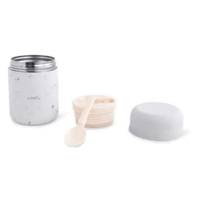 Saro Termo para Sólidos 300ml Cinza | Farmácia d'Arrábida