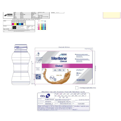 Meritene Clinical Diabet Café 4x200ml  | Farmácia d'Arrábida