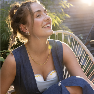 Medela Bomba Tira-Leite Motion InBra Dupla | Farmácia d'Arrábida