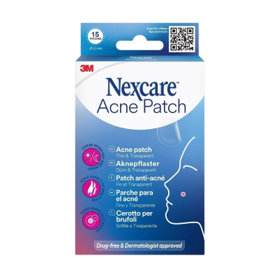 4710367756866 Nexcare Pensos para Acne 15 Unid. | Adesivos Absorventes Hidrocoloide