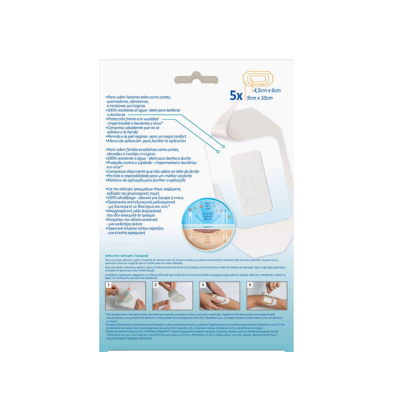 3M Penso Tegaderm Pad Pro Care 9x15cm 5 Pensos | Farmácia d'Arrábida