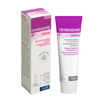 7574350 Feminabiane Íntima Creme Vulvar 15ml | 1º Simbiótico Pré+Probiótico | Alívio Secura