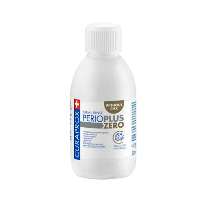 7572073 Curaprox Perio Plus Zero Elixir 200ml | Sem CHX e Álcool | Para Gengivas