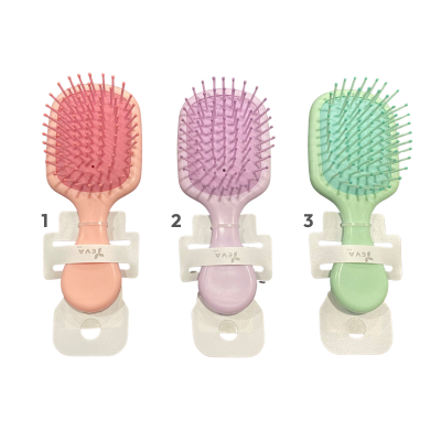 EVA Escova de Cabelo | Desembaraço Suave | Cabo Ergonomico