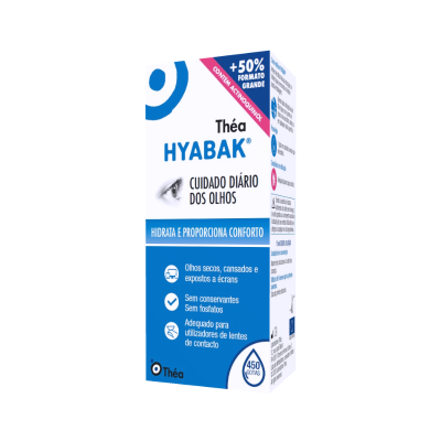 7553677 HYABAK Colírio 15ml | Olho Seco e Lentes