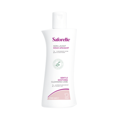 Saforelle Solução de Lavagem 250ml Suave sem Sabão | Com Bardana | pH Fisiológico
