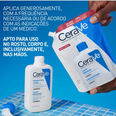 CeraVe Recarga Loção Hidratante 473ml -30% | Farmácia d'Arrábida