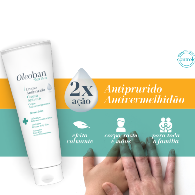 Oleoban Creme Antiprurido 100g | Farmácia d'Arrábida