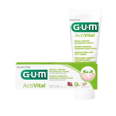 7474916 Gum ActiVital Pasta Dentífrica 75ml | Proteção Proativa | Sabor Menta