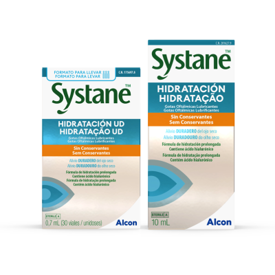 6842922 Systane Hidratação Gotas Oftálmicas sem Conservantes 10ml | Alívio Duradouro Olho Seco