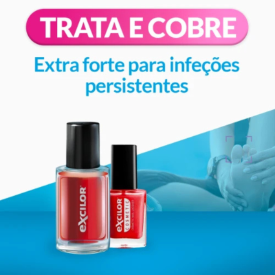 Excilor Forte Color Verniz Vermelho 30ml | Farmácia d'Arrábida